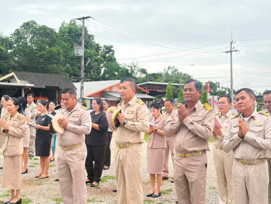 กิจกรรมเคารพธงชาติเพื่อส่งเสริมความจงรักภักดี ต่อสถาบัน ชาติ ศาสนา พระมหากษัตริย์