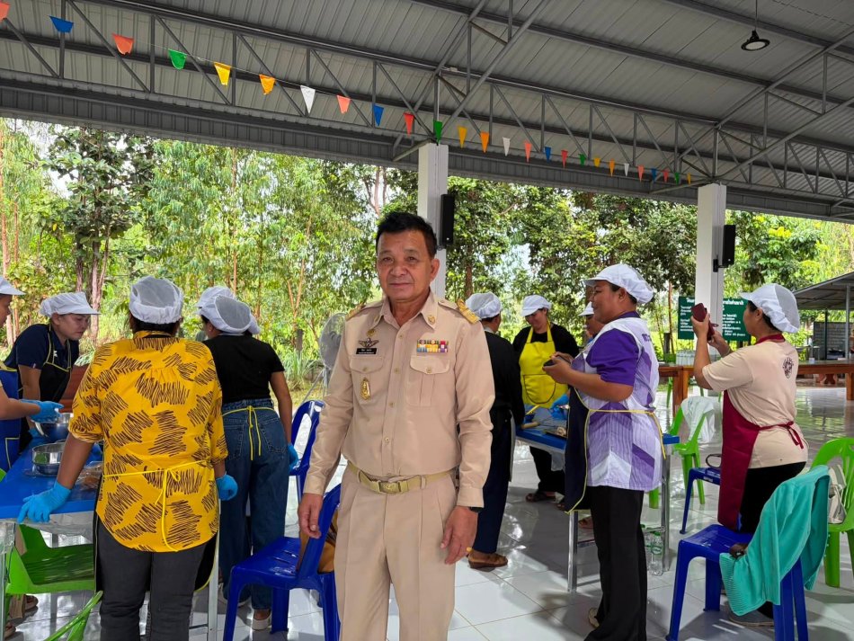 การฝึกอบรม “หลักสูตร การทำขนมเบเกอรี่มืออาชีพ” ภายใต้โครงการเพิ่มทักษะแรงงานอิสระและกลุ่มเป้าหมายเฉพาะ